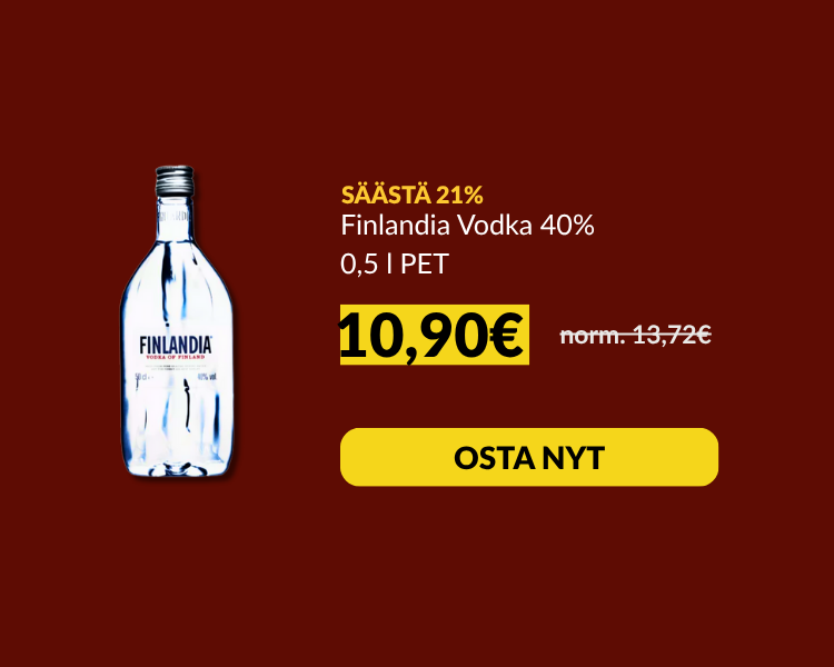 Finlandia Vodka 40% 0,5 l PET
